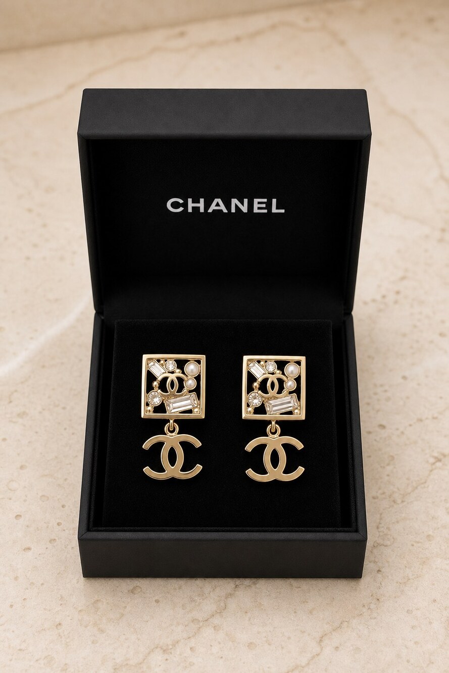 CHANEL Classic Parisian Earrings Style 18 | New with Box